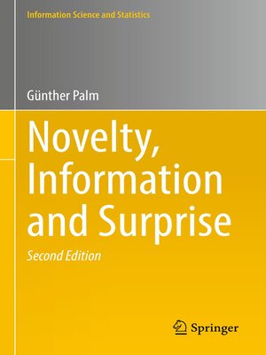 cover image of Novelty, Information and Surprise